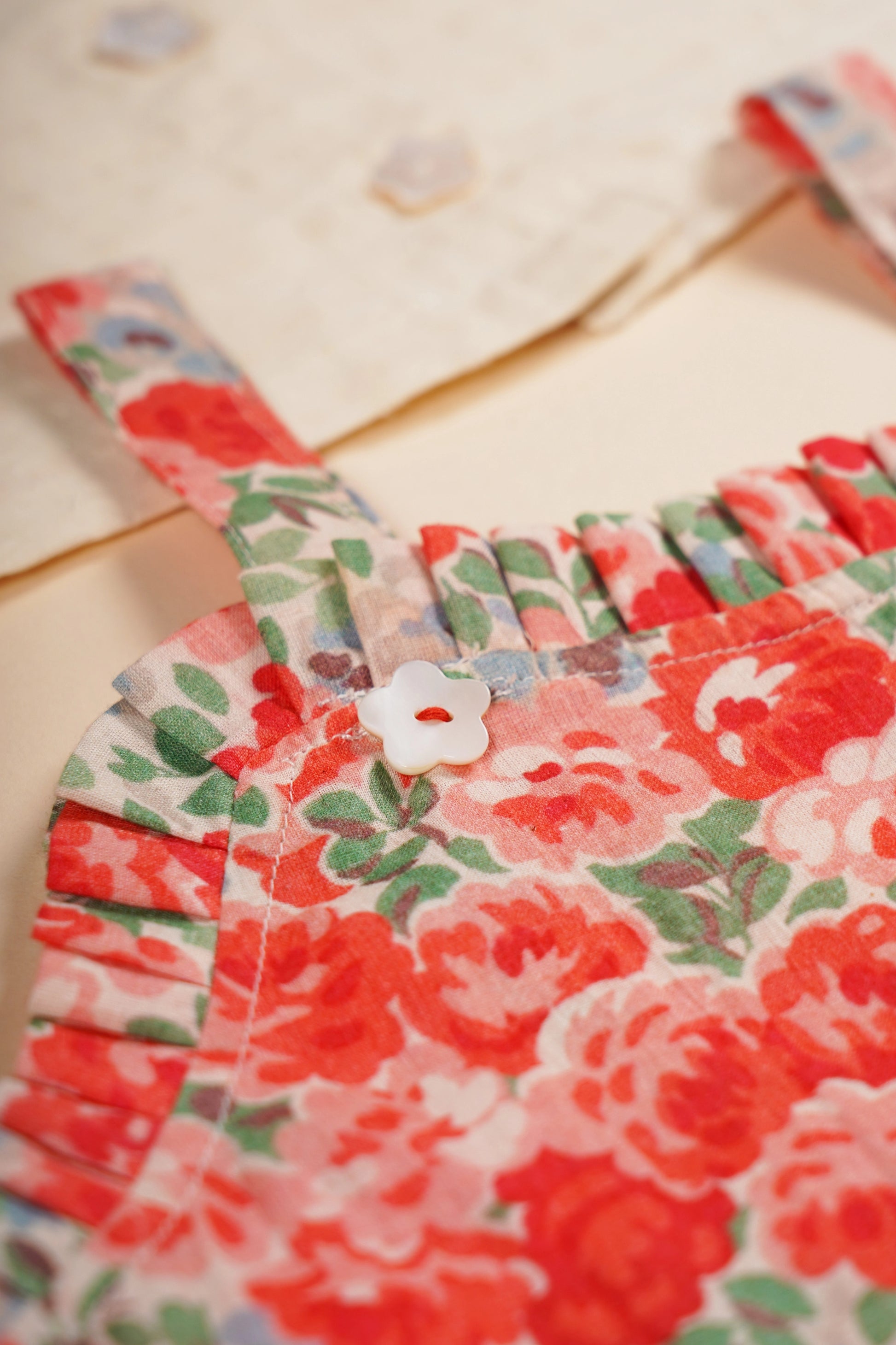 Poochkie kids red  top pant