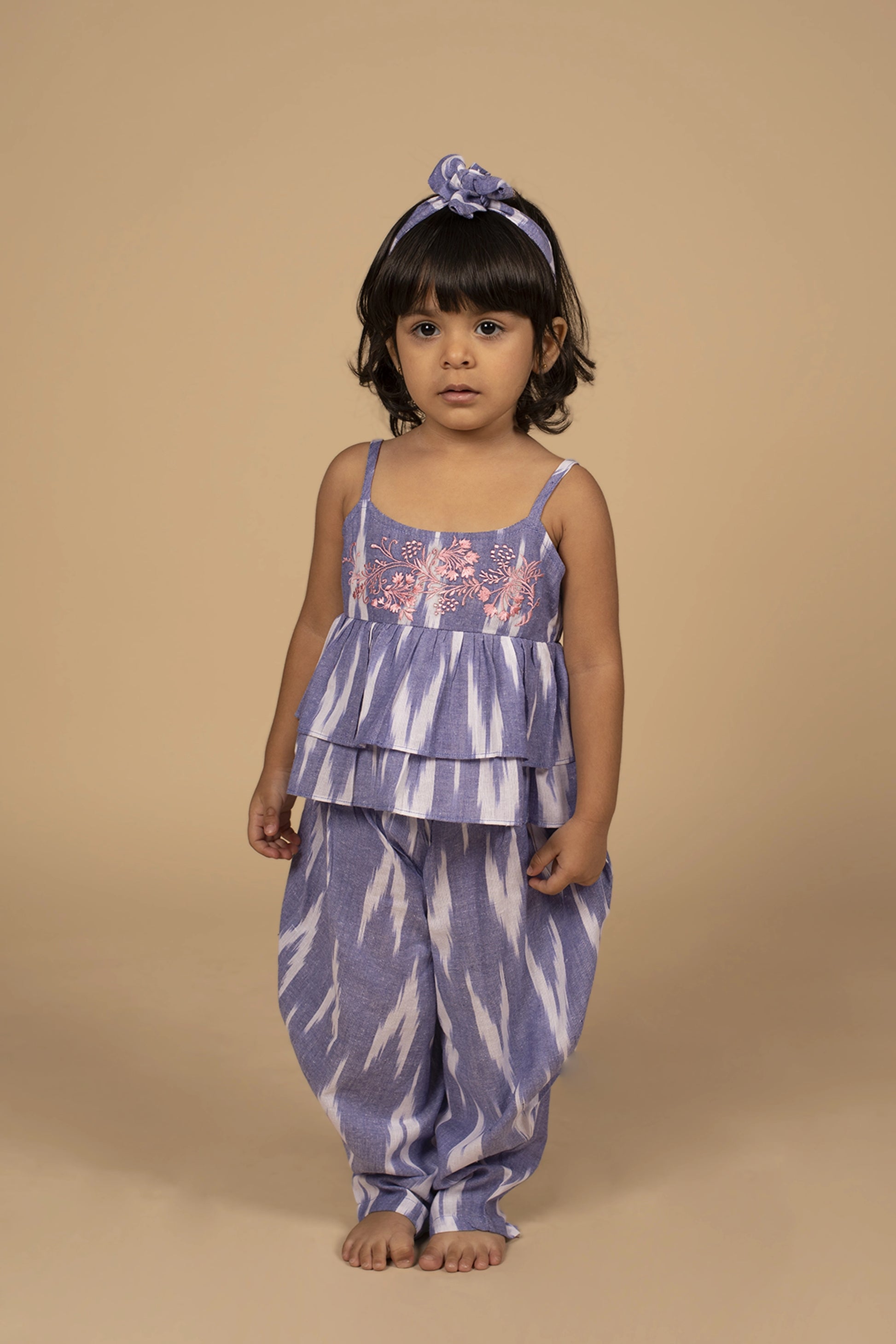 Poochkie violet top pant for kids