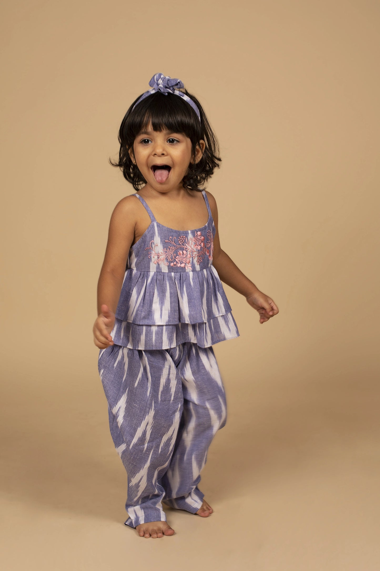 Poochkie violet top pant for kids