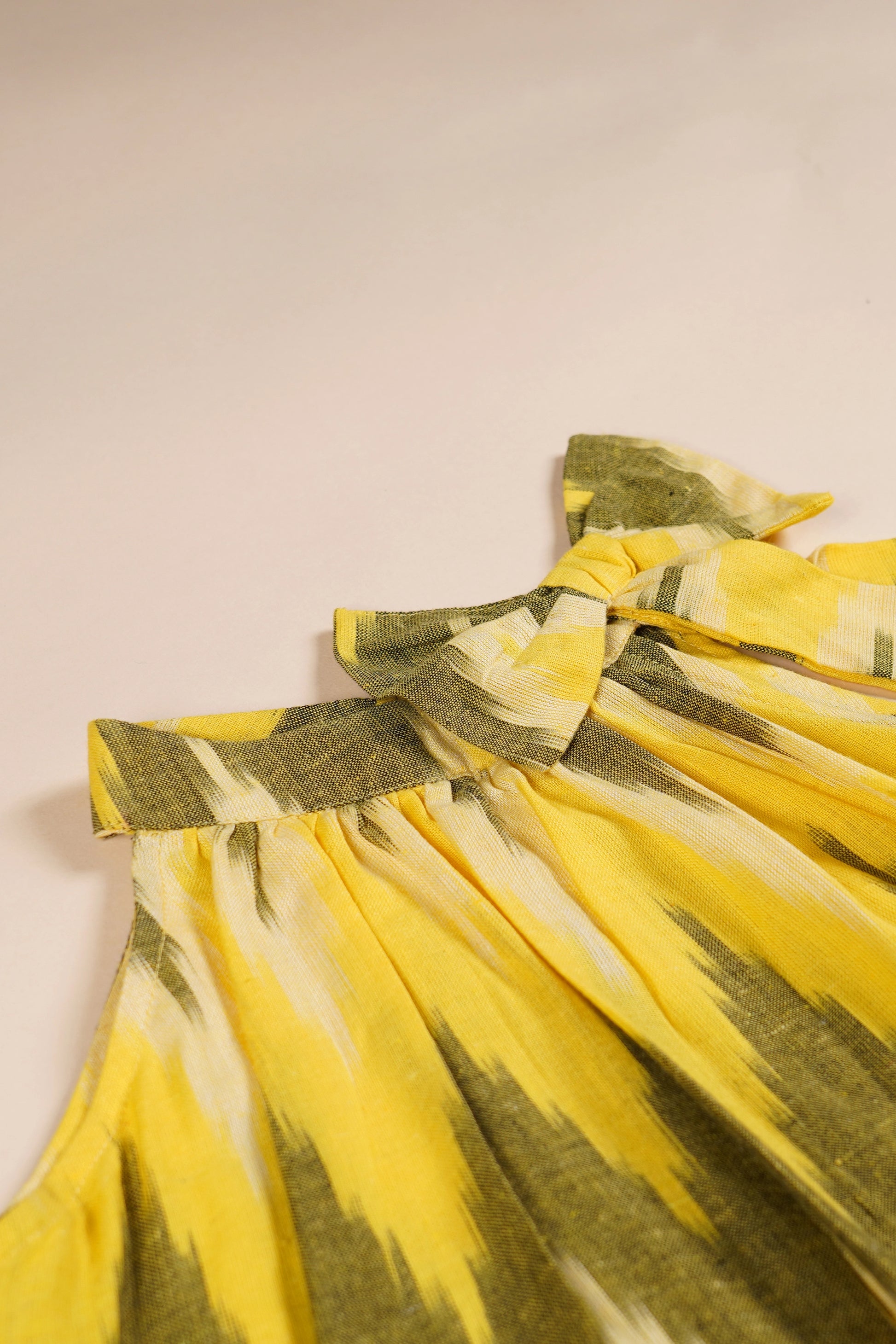 Poochkie yellow frock for kids