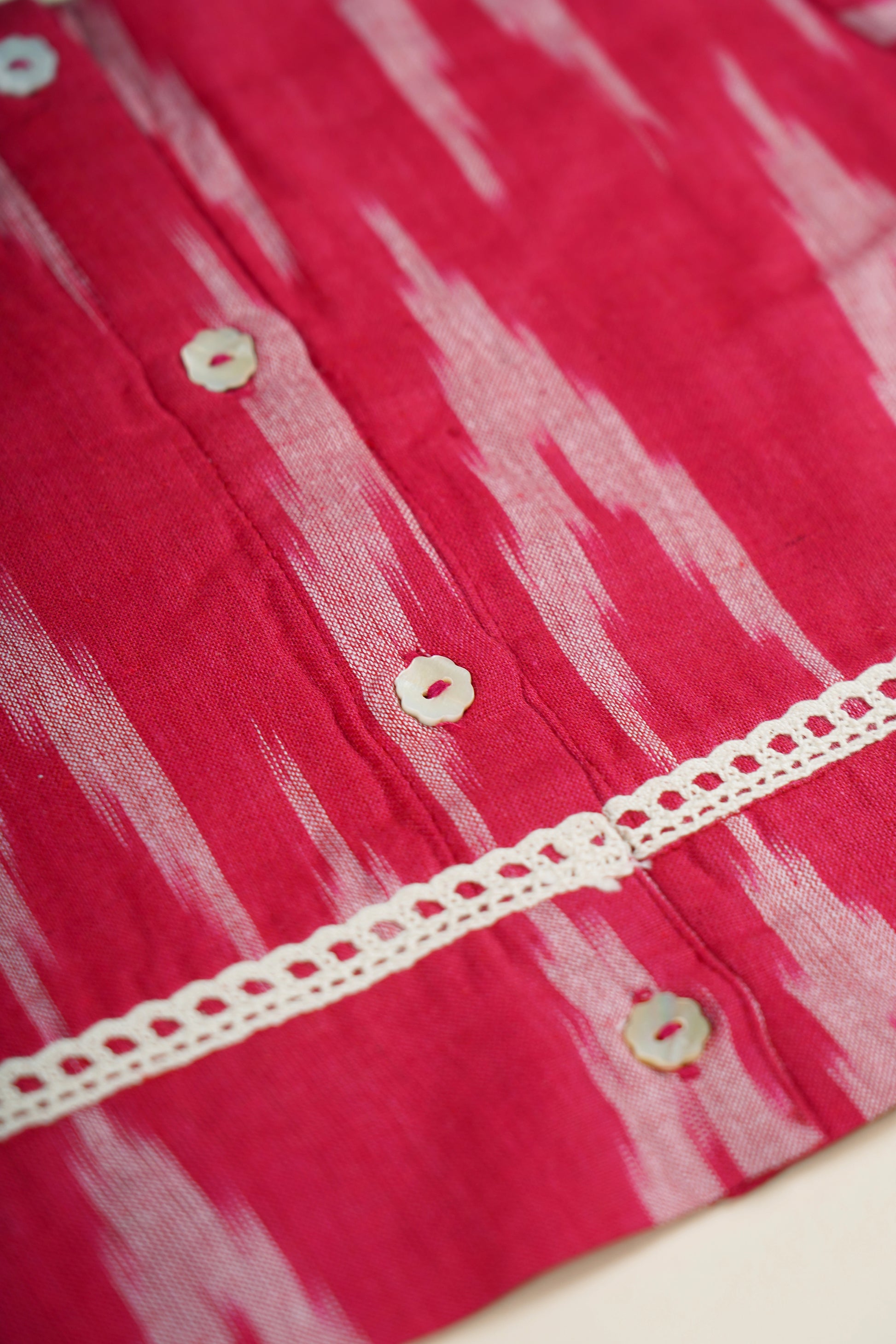 poochkie traditional red lehenga for kids