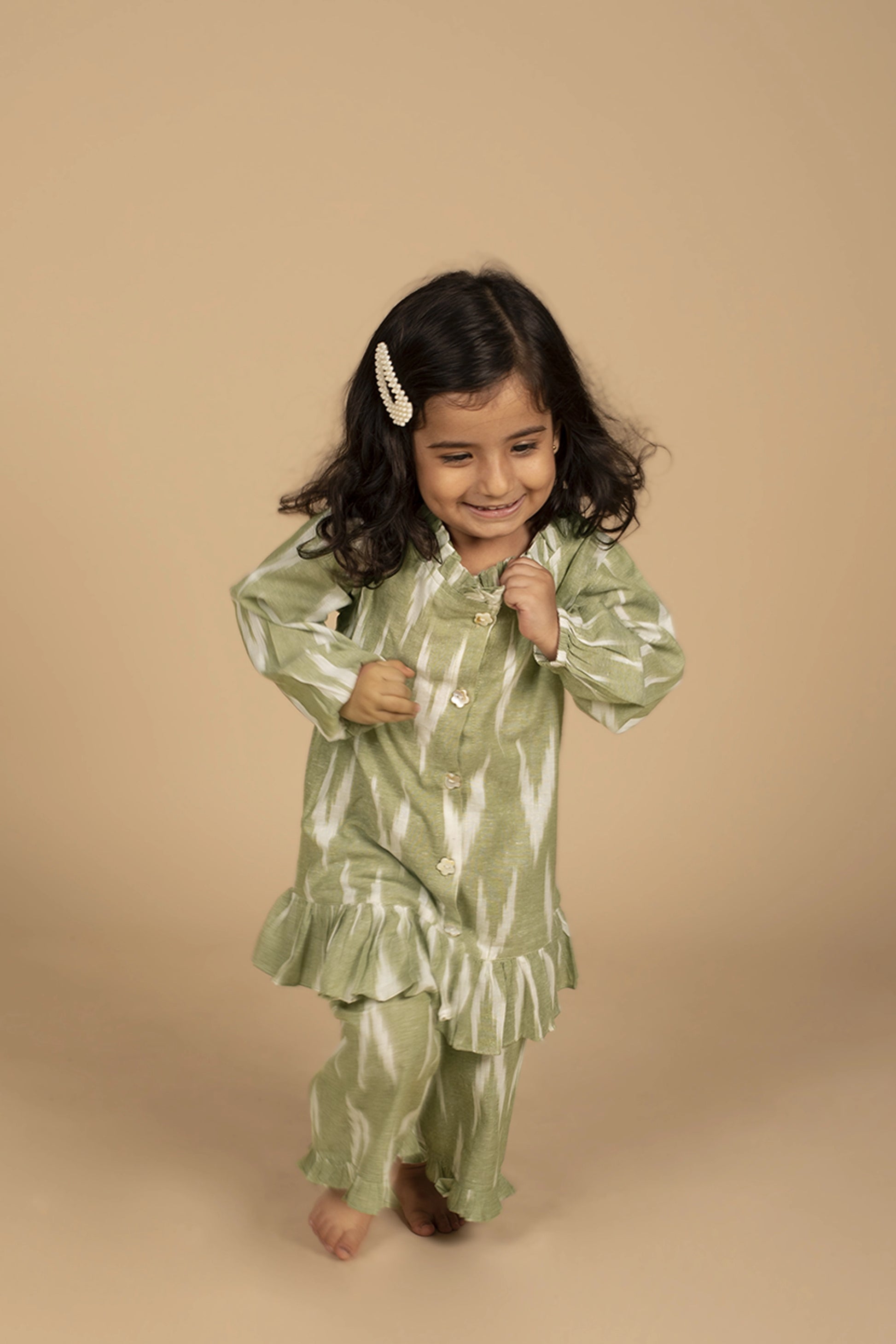 Poochkie pista colour dress for kids