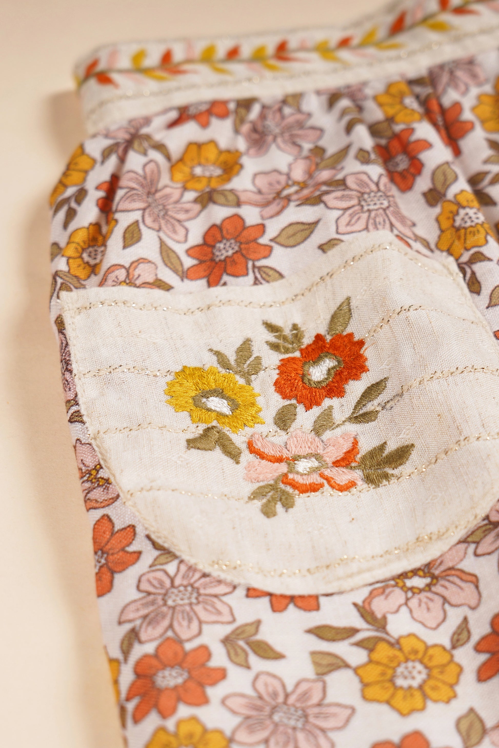 poochkie pista floral dress for kids