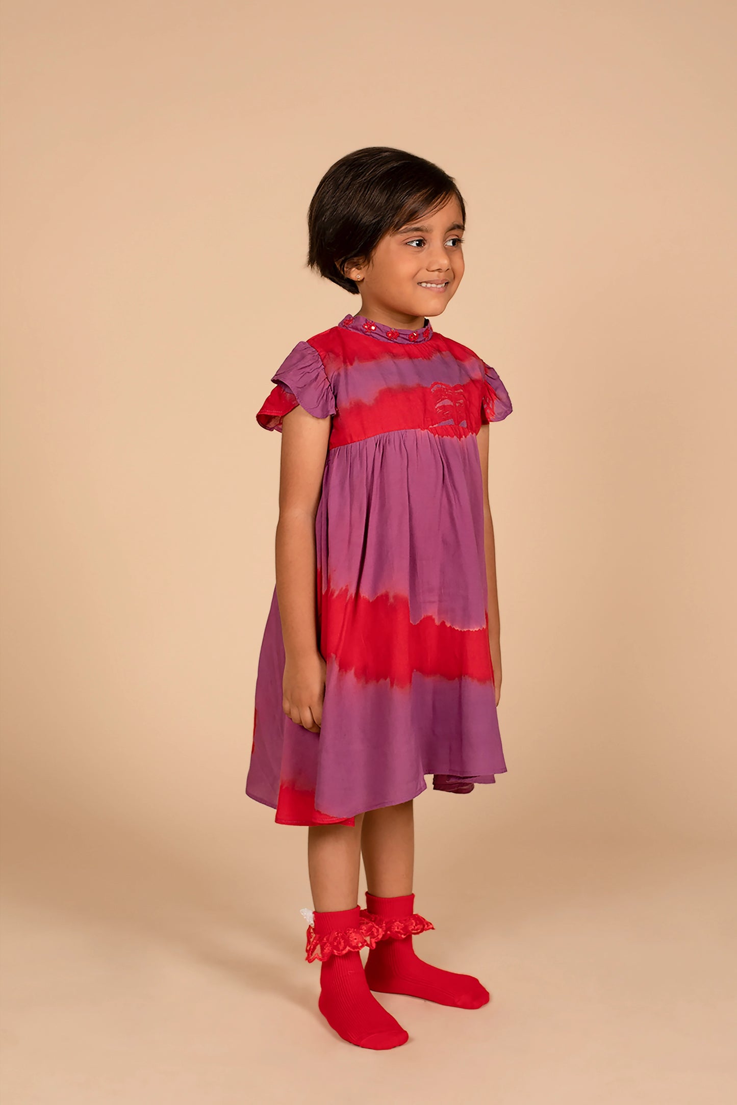 Poochkie pink dresses for kids