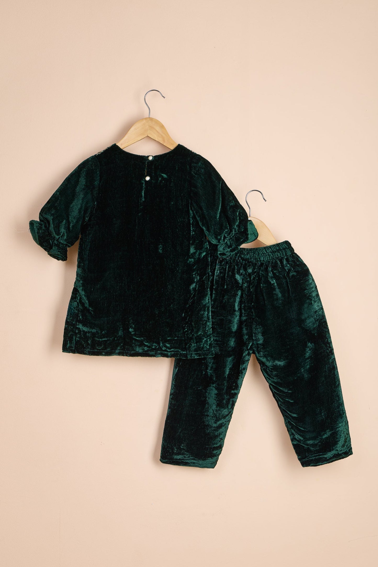 Zamrud Velvet Zardozi Embroidered Lehenga Set