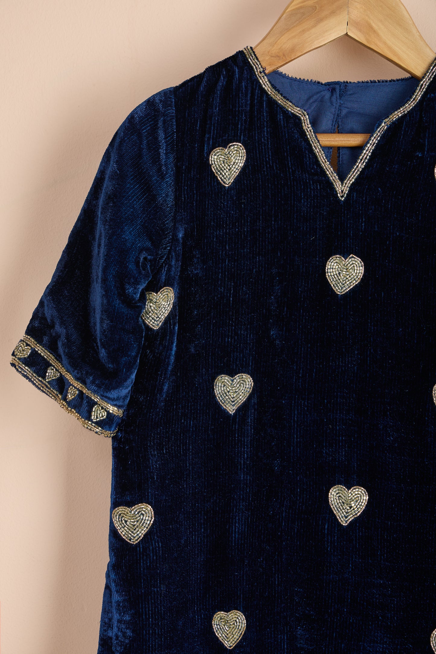 Dilbar Velvet Zardozi Embroidered Lehenga Set