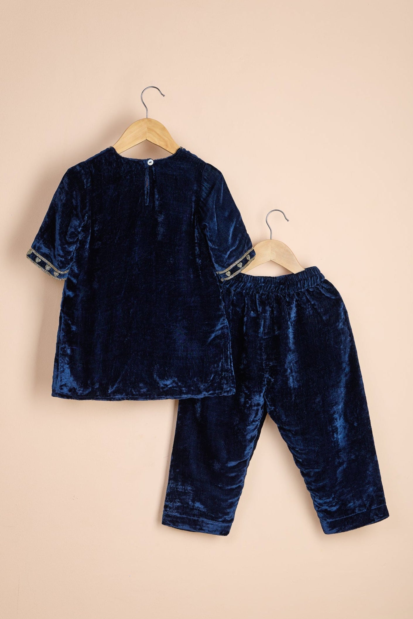 Dilbar Velvet Zardozi Embroidered Lehenga Set