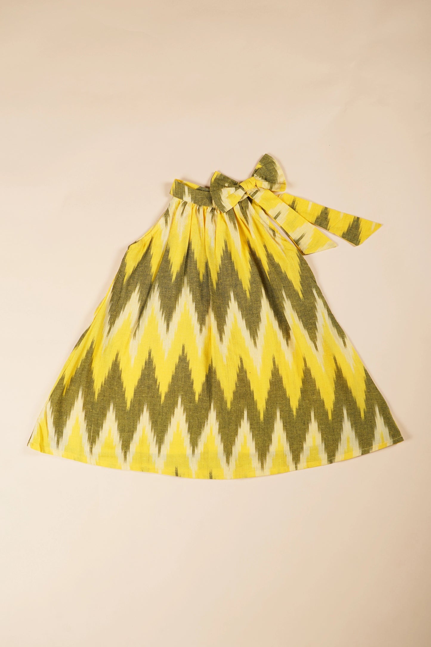 Poochkie yellow frock for kids 