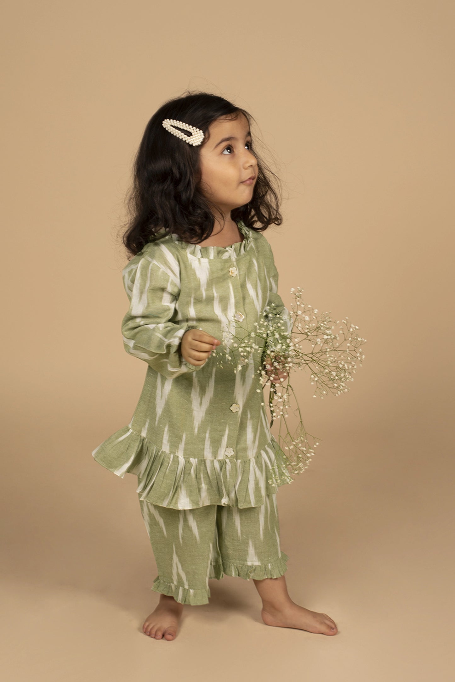 Poochkie pista colour dress for kids 