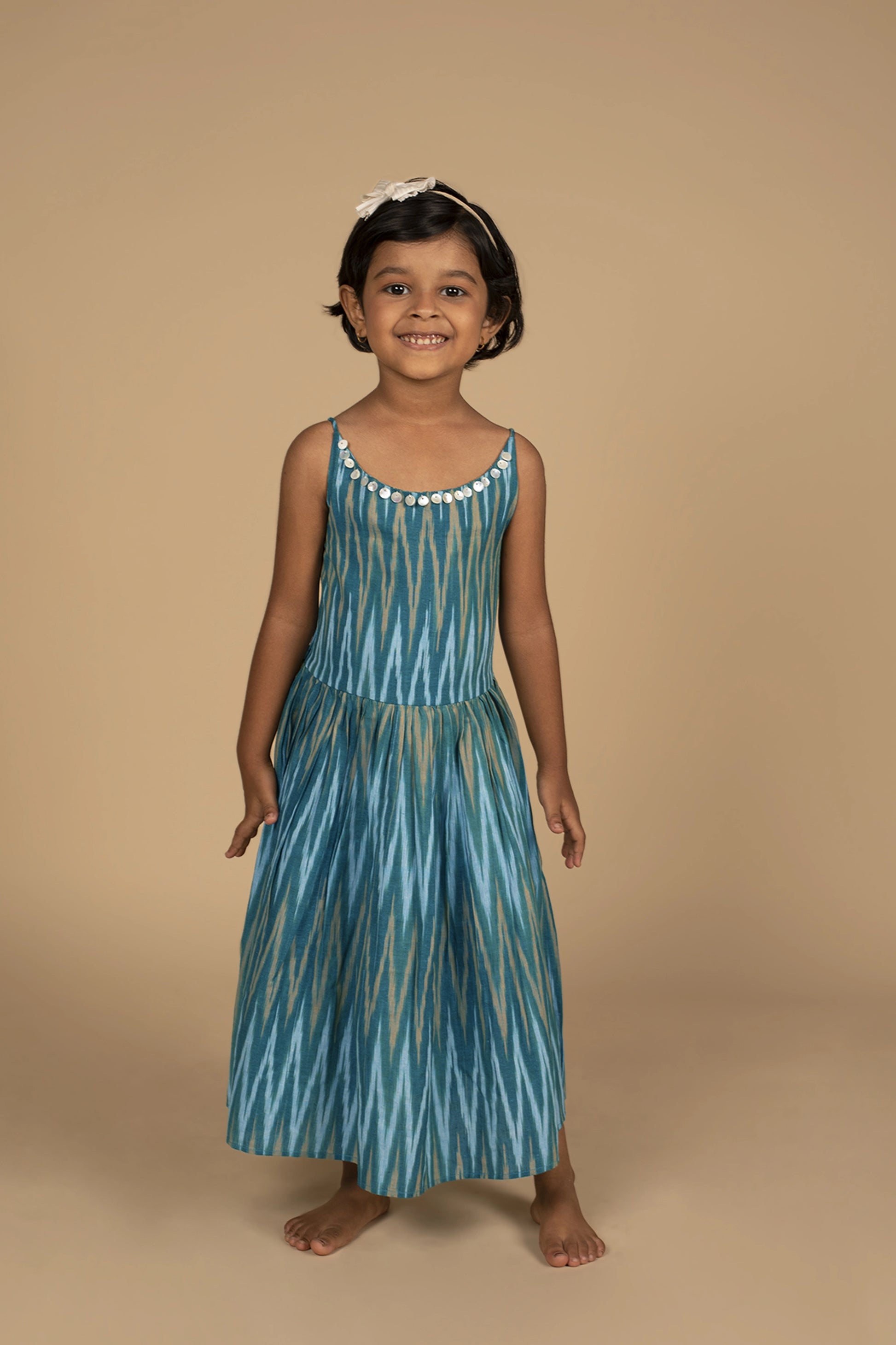 poochkie blue dress for kids 