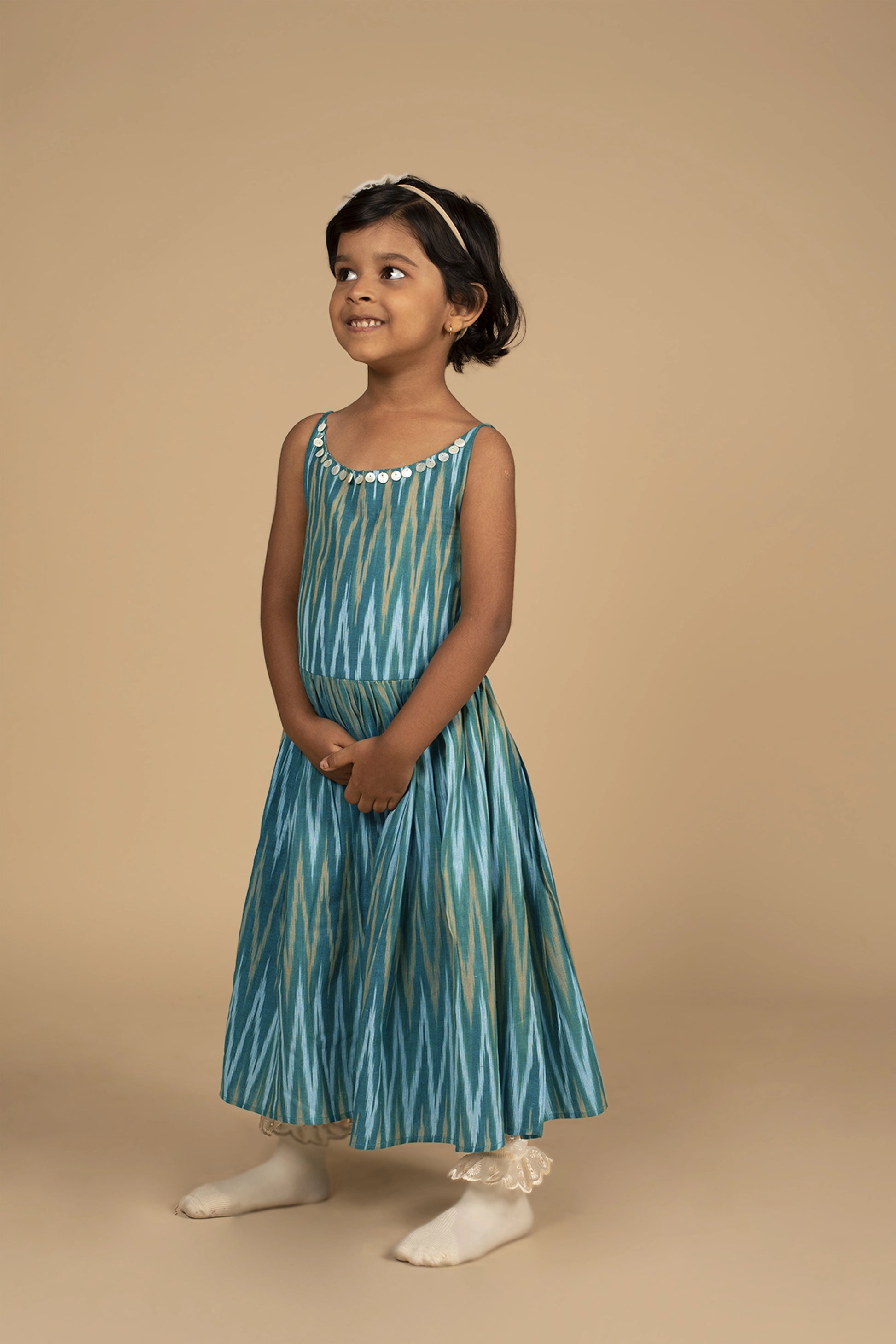 poochkie blue dress for kids 