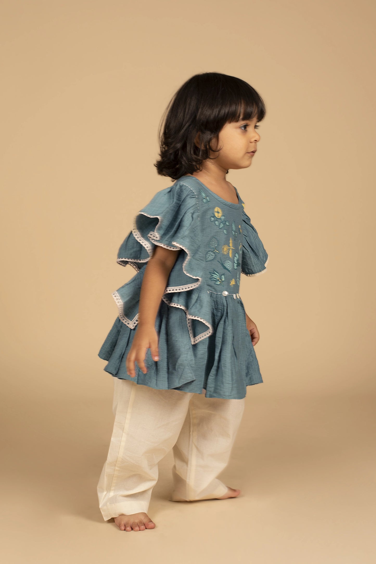 poochkie blue top and pant for kids 