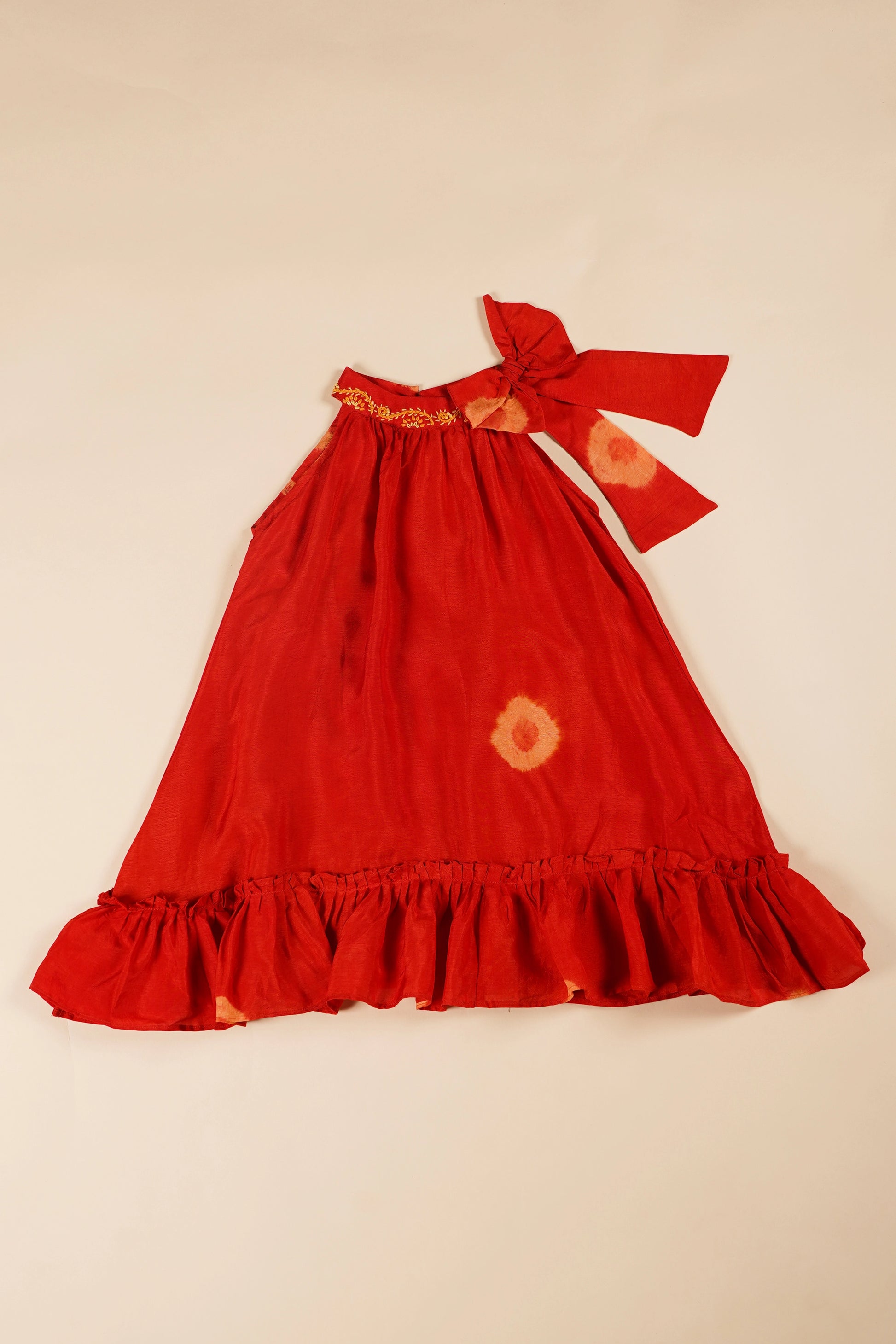 poochkie kids wear red dress