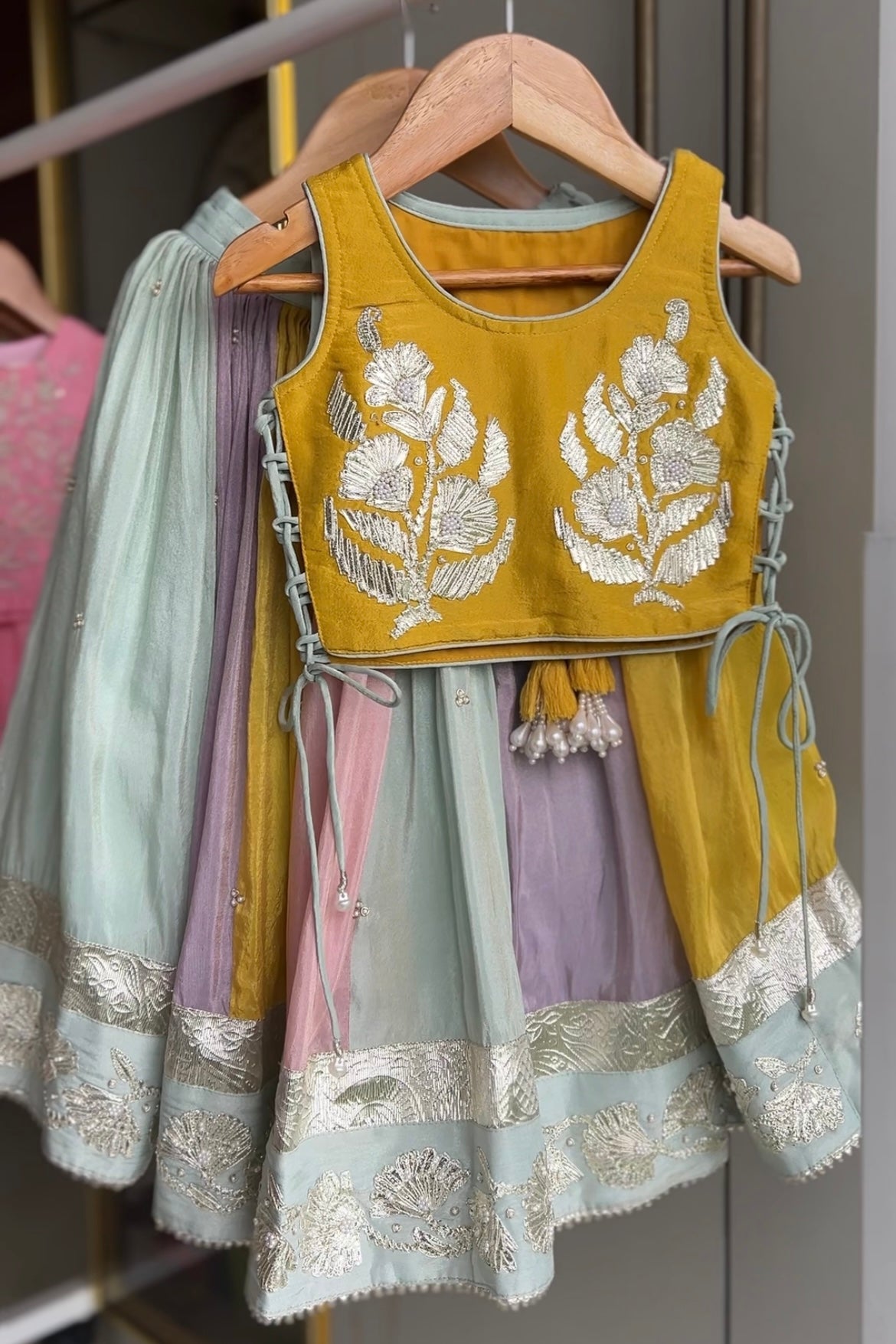 Multicolour Lehenga
