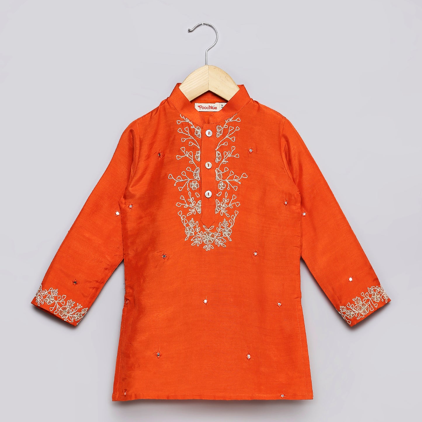 Orange Kurta Set