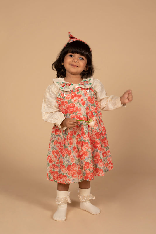 Clementine Blouse & Pinafore dress