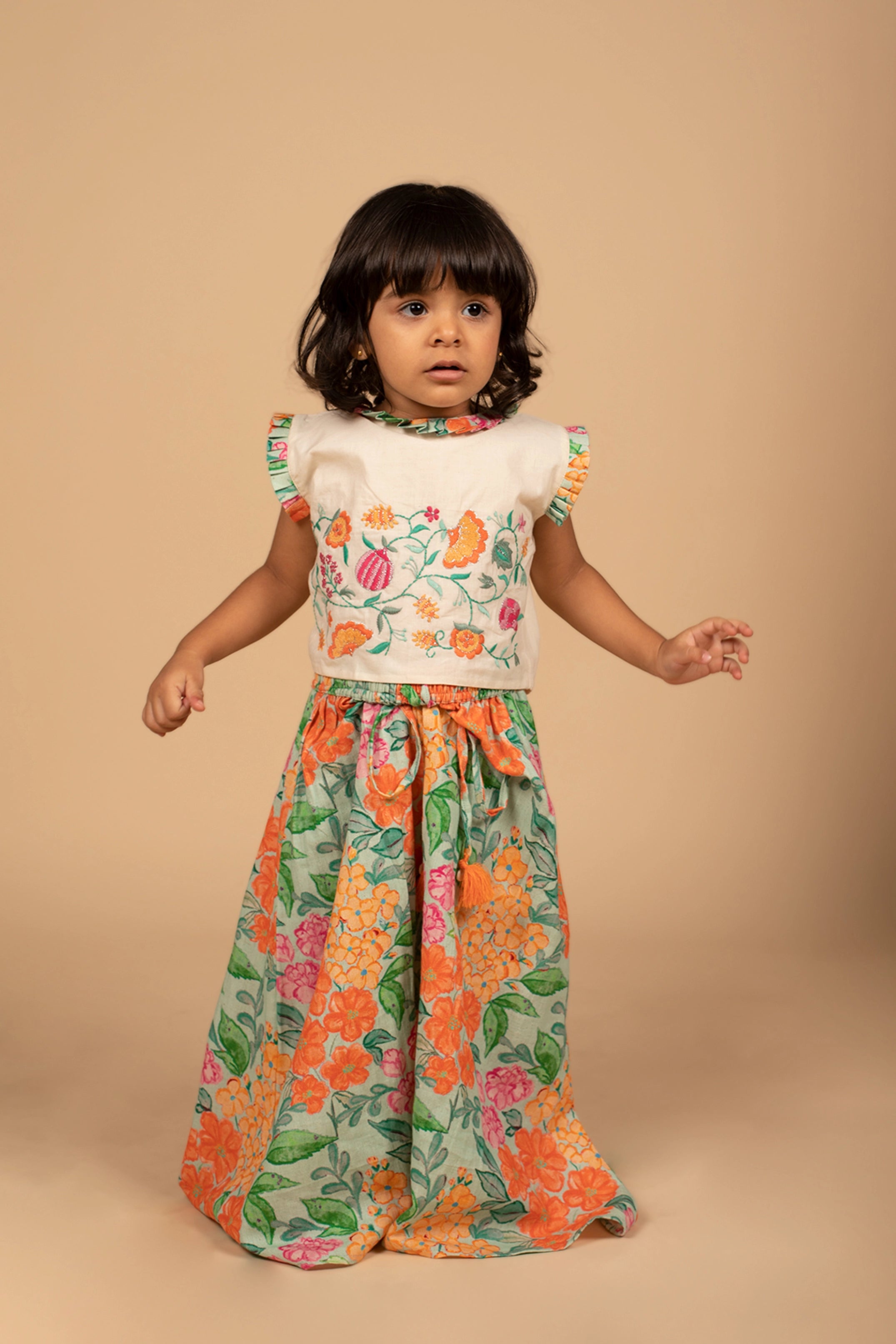 Girls Ethnic Wear Lehenga Choli, Birthday Outfits, Readymade Kids Lehenga  Choli | eBay