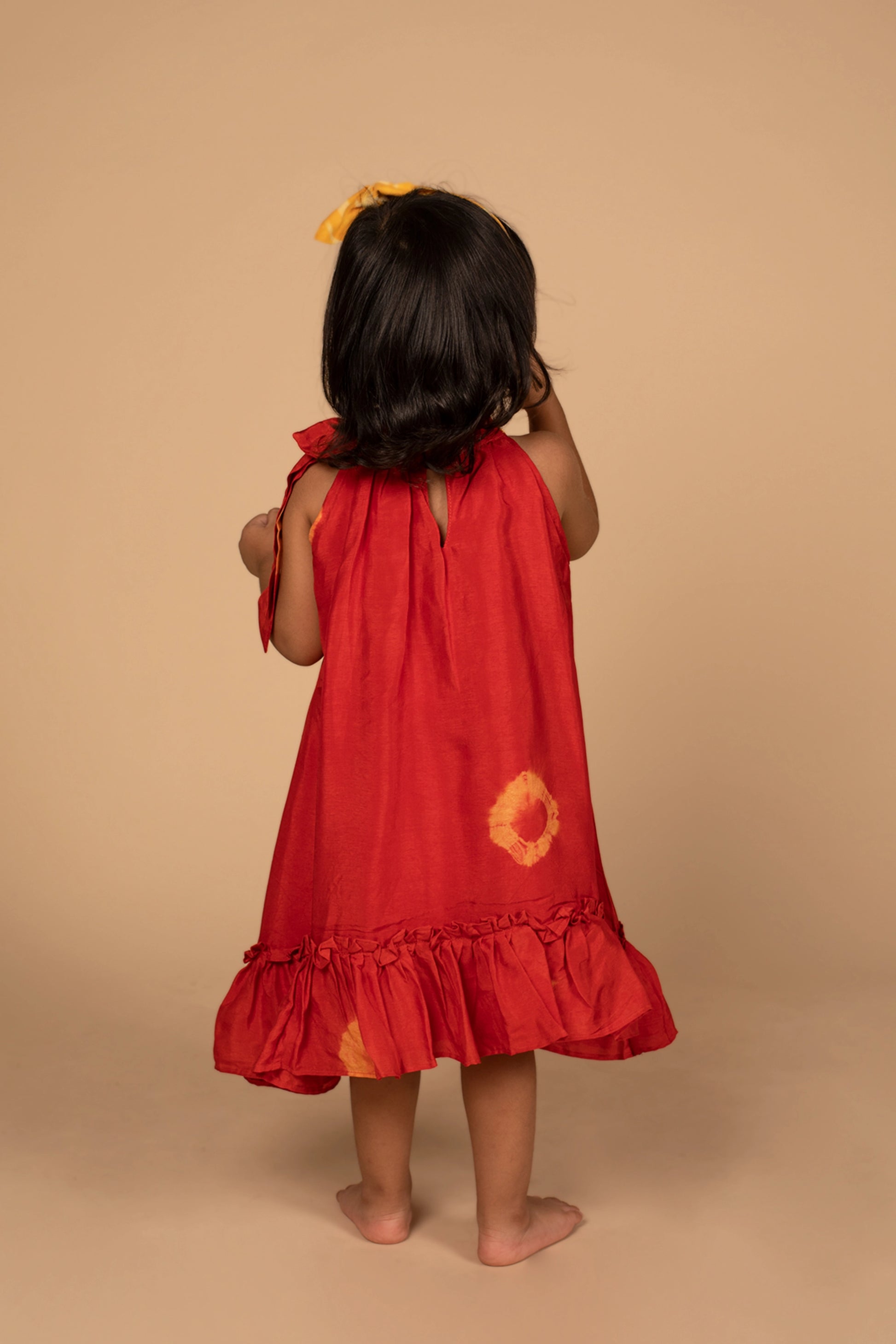 poochkie kids wear red dress